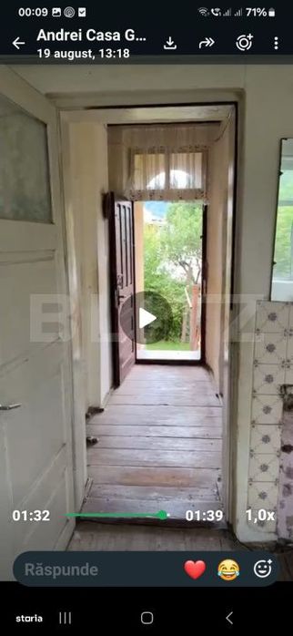 Apartament la casa, 2 camere, D+P, 60.46 mp, zona Gura Humorului