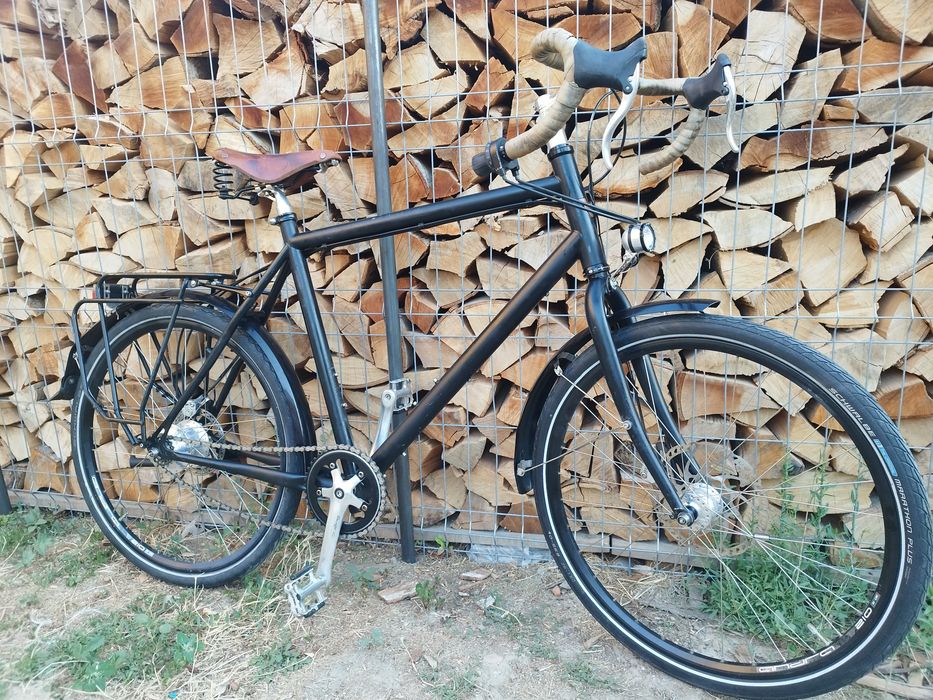 Bicicleta touring Rohloff 500/14 disc + SON 26