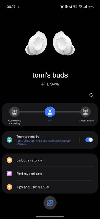 Samsung buds FE наушники