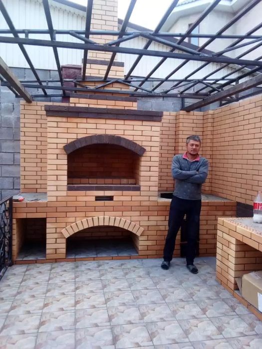 Барбюку казан ужак летний кухня ишлимиз