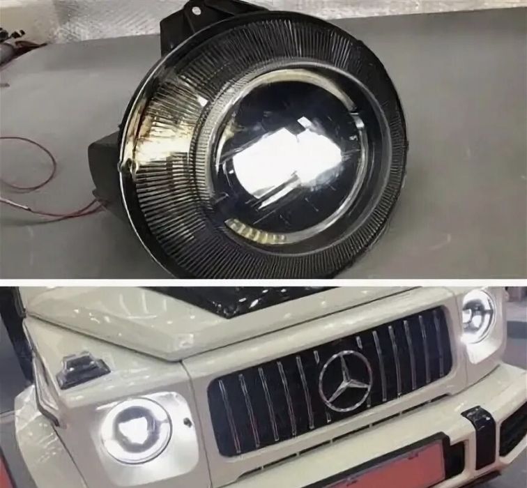 Фары Мерседес W463 Гелендваген