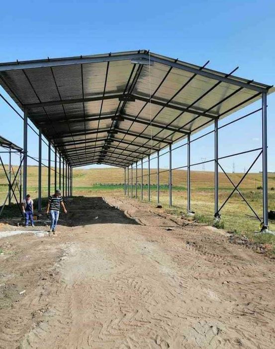 Vand structura metalica sau hala completa 12m x 40m, pret promotional