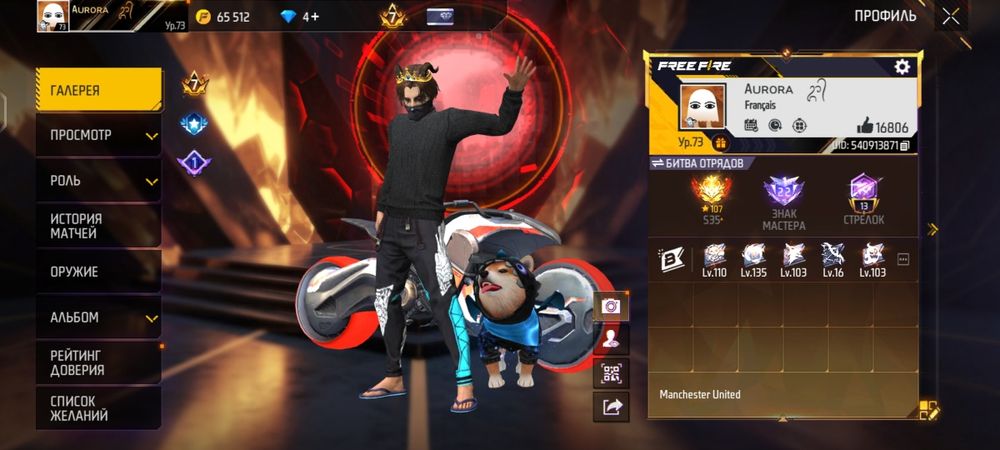 олд аккаунт фрифаер