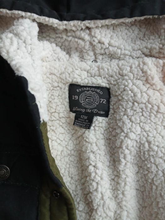 Лот от 7 връхни дрешки - ризи, якенца, елече 80