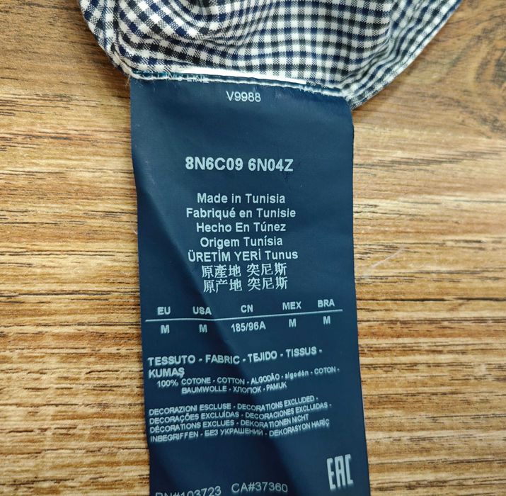 Armani Jeans Slim fit Оригинална мъжка риза размер М