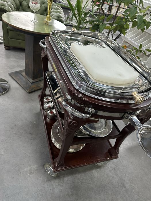 Gheridon cald pentru steak