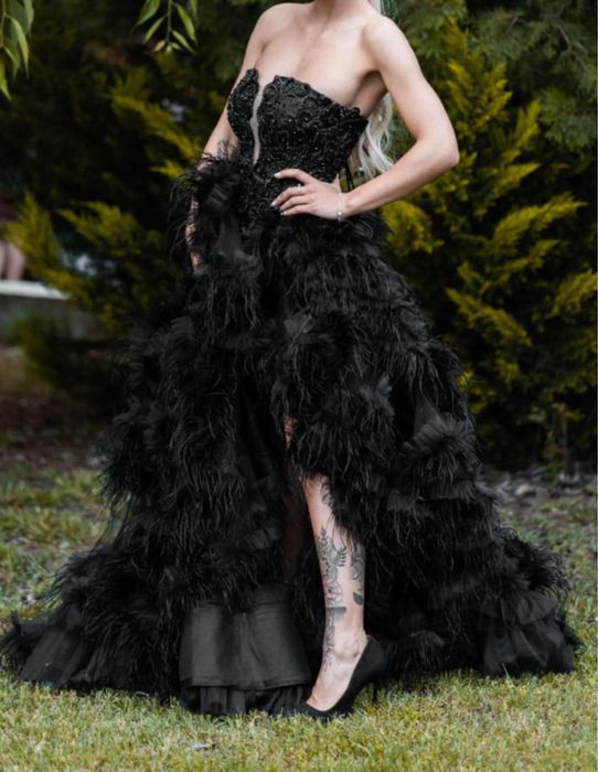 Бална рокля с корсет