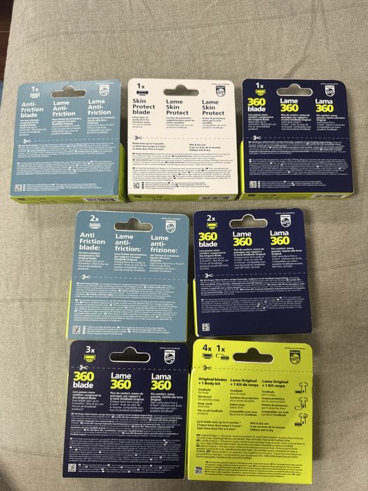 Rezerve aparat de ras Philips  OneBlade