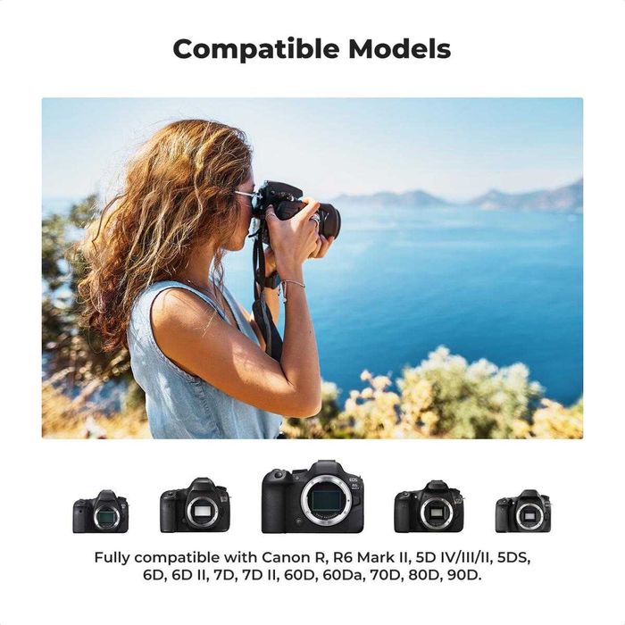 Комплект 3 батерии LP-E6NH + зарядно K&F Concept