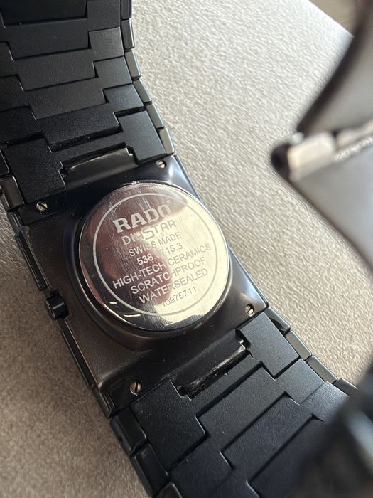 Rado Black Ceramic Chronograph 538.0715.3