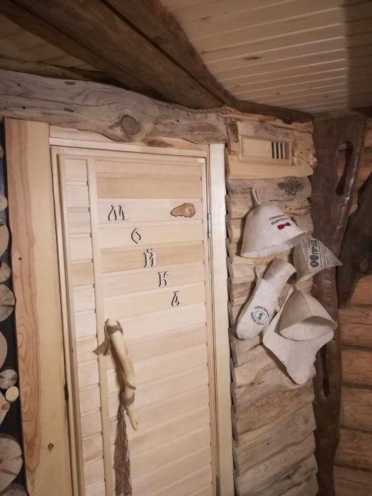 Русская баня на дровах