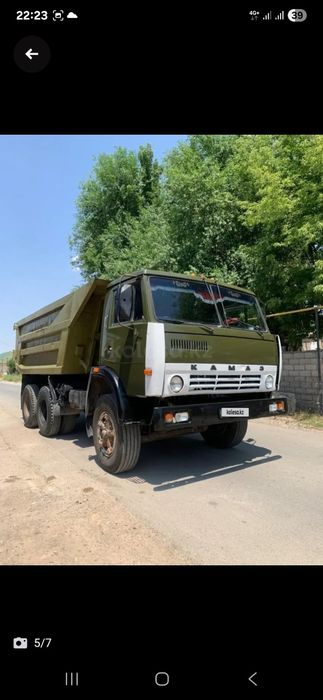 Услуги самосвал камаза