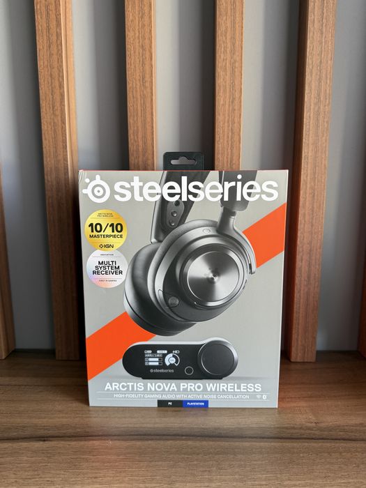 Casti Gaming SteelSeries Arctis Nova Pro Wireless - Noi - Sigilate
