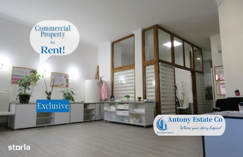 Antony Estate | Spatiu Comercial de inchiriat, Salon - Central