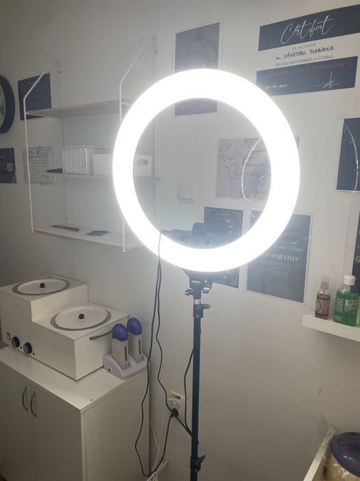 Lampă led ring light ZB-F488, 56 cm, 60 w