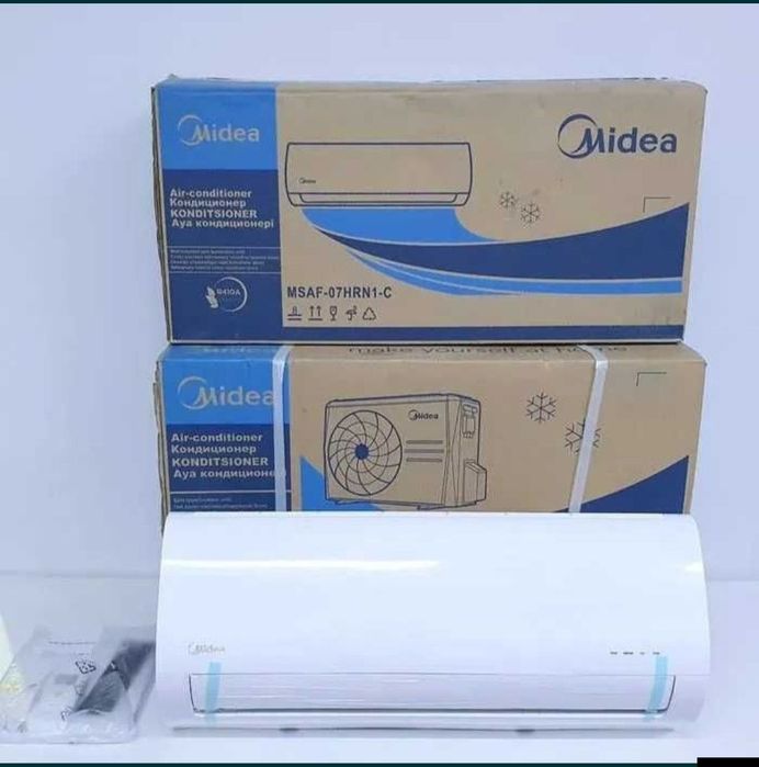 Скидка 40% Кондиционер Midea 12 доставка установка
