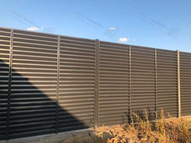 Забор жалюзи еврозабор