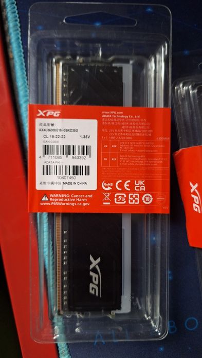 (2X8) Ram ddr4 XPG 16GB 3600Mhz RGB