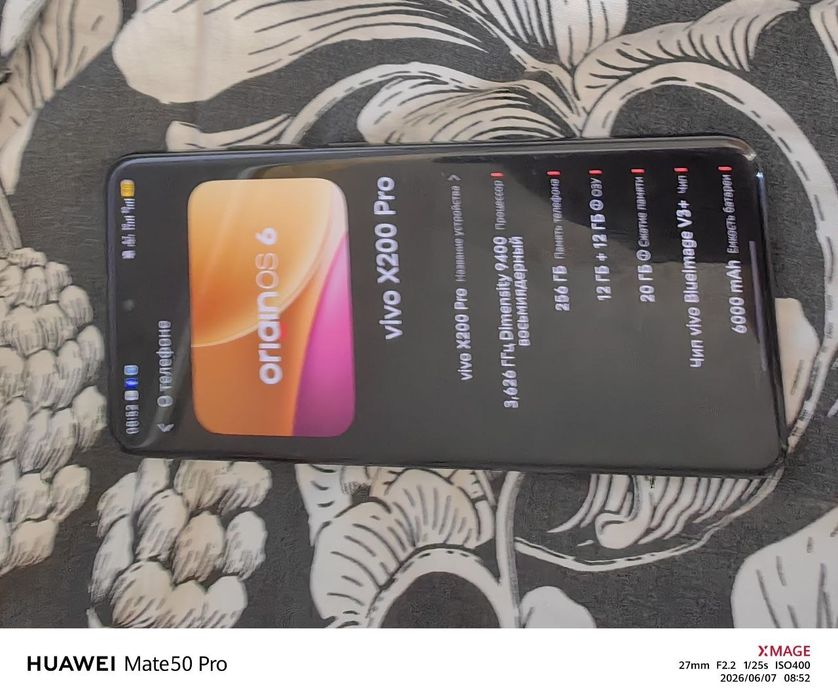 Vivo x 200 pro 256 16