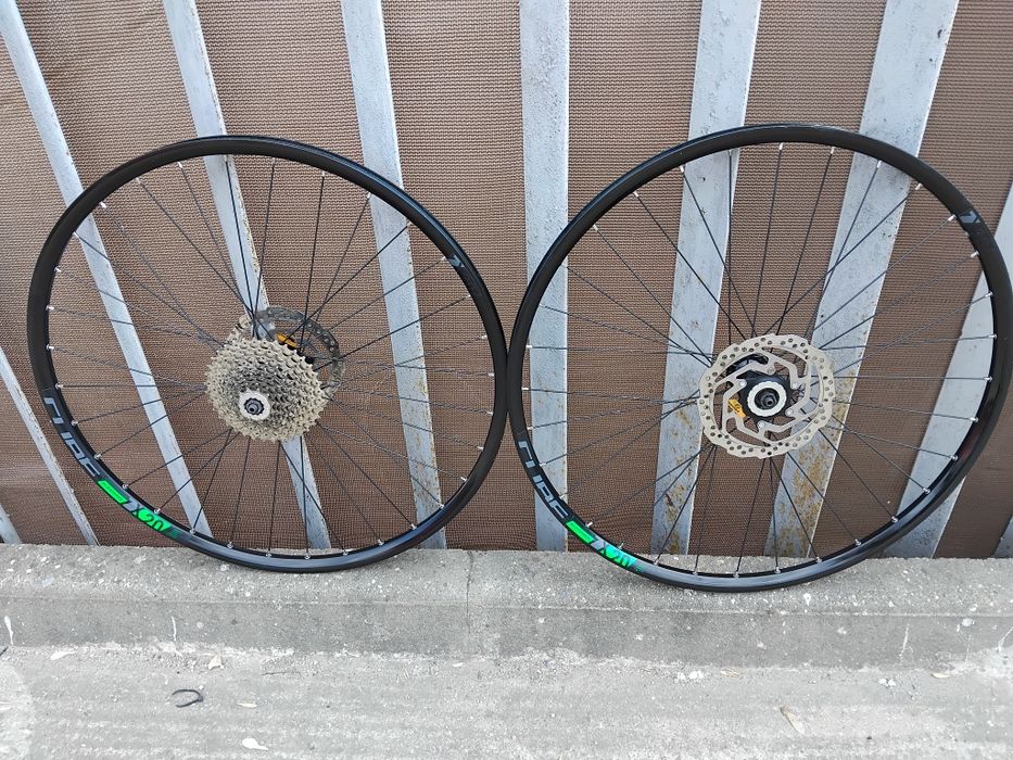 Vând roti pentru bicicleta cube 27,5 din aluminiu