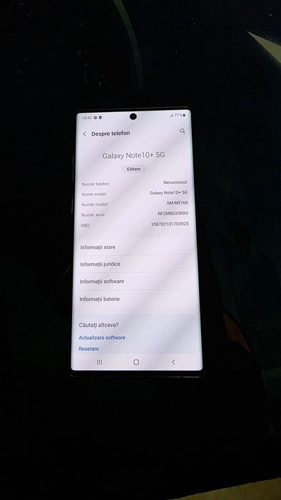 Vând Samsung note 10 plus 5G