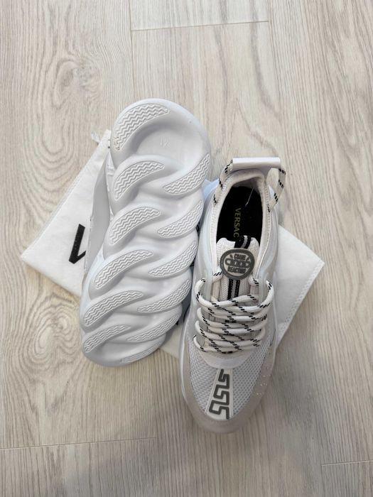 Adidasi VERSACE Chain Reaction l Produs NOU