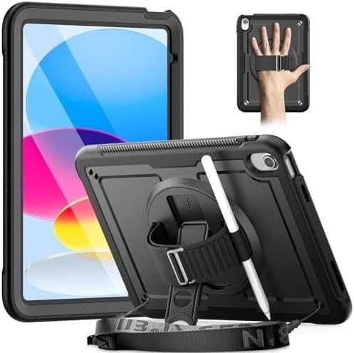 Нов Удароустойчив калъф за iPad 10-то поколение 10.9" с пълна защита таблет Айпад