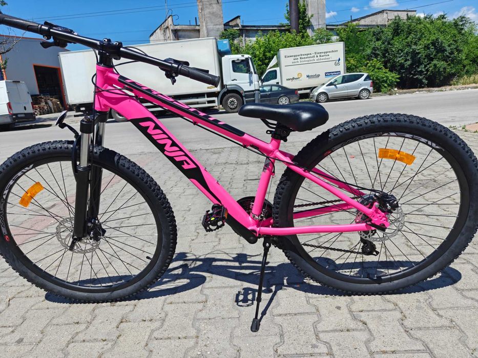 BG Алуминиев велосипед 27.5" NINJA розов