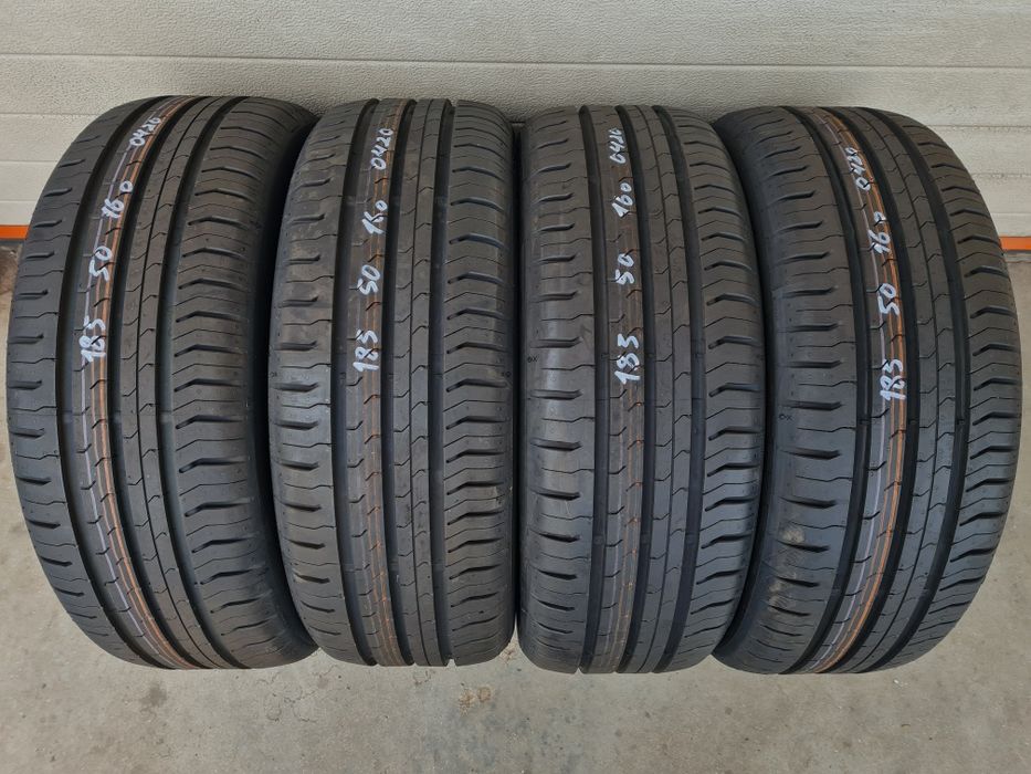 Нови летни гуми 4 броя CONTINENTAL ContiEkoContact5 185 50 R16