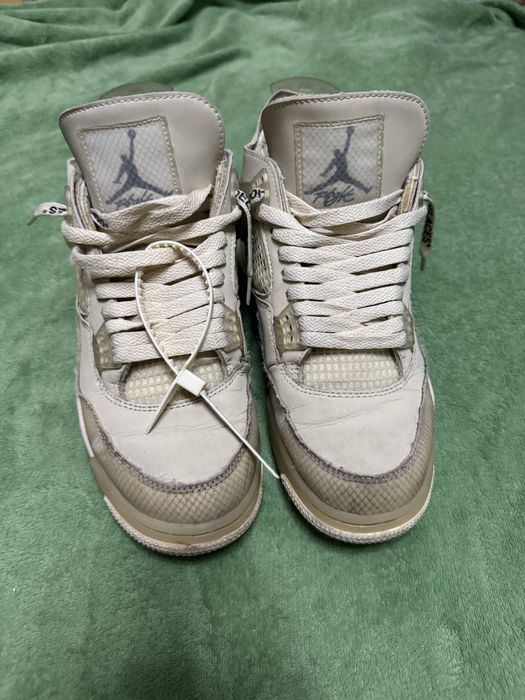 Jordan 4 Off-White Sail