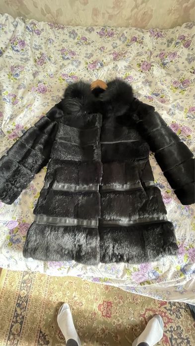 ШУБА из кролика б/у