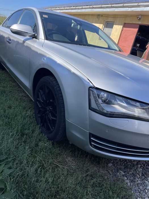 Fata completa Audi A8 4H D4 LX7W bara fata far capota aripa 2011-2015