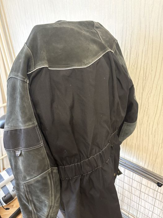 Кожено мото яке с протектори