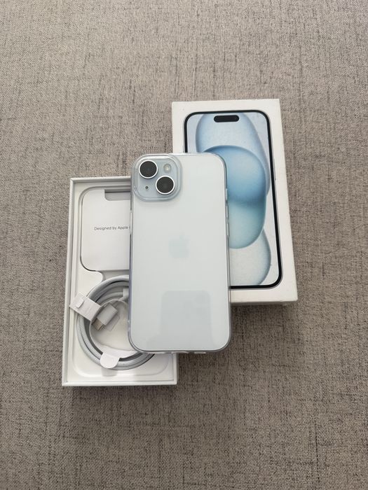 iphone 15 de 128gb blue in stare perfecta