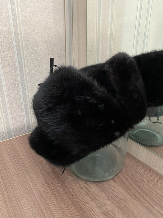 Продам норковую шапку-ушанку