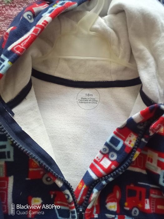 Продам флисовый ромпер на мальчика.