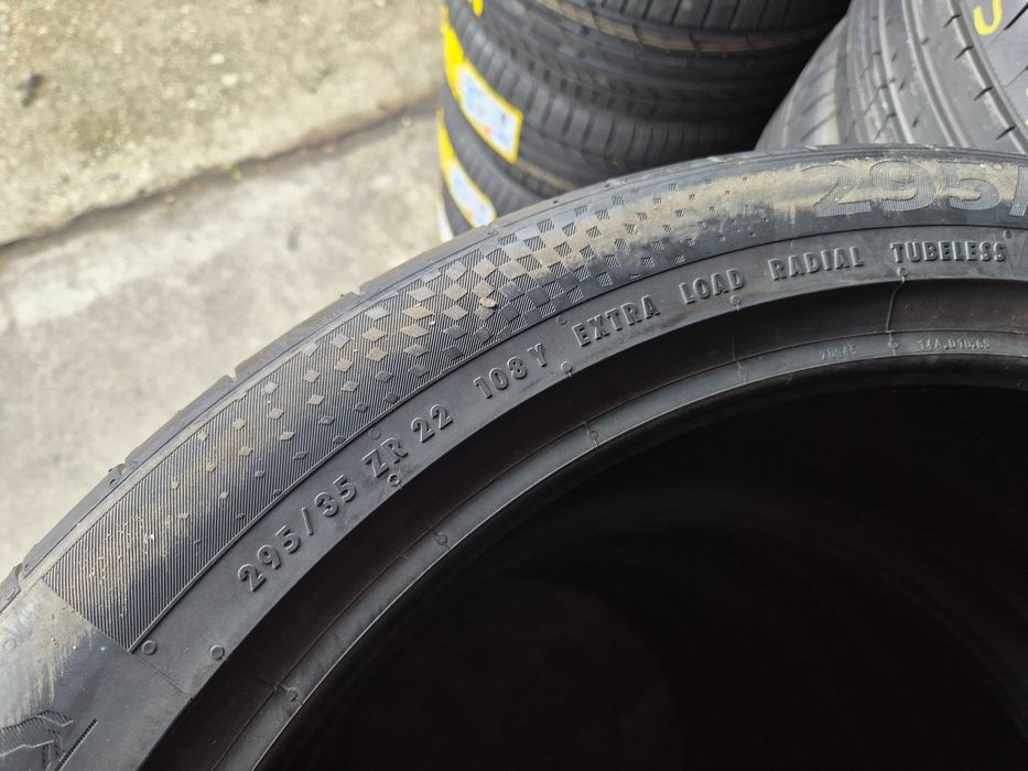 4 Anvelope de VARA - 295/35/22 - Continental Sport Contact 6 - NOU - DOT 2020 ! SUPER PRET !