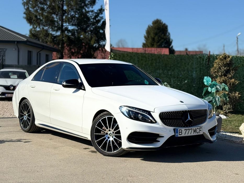 Mercedes C220 CDI-2017-AMG Line-Posibilitate Rate-AVANS 0