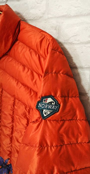 ROKK Lightweight  Дамско флоарално яке с пух размер 2XL / XXL