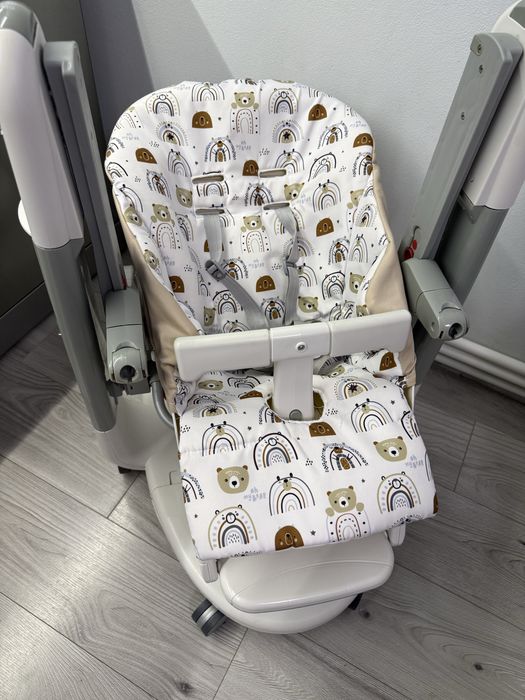 Scaun de masă 3 în 1 Peg Perego Tatamia + Husă Nouă