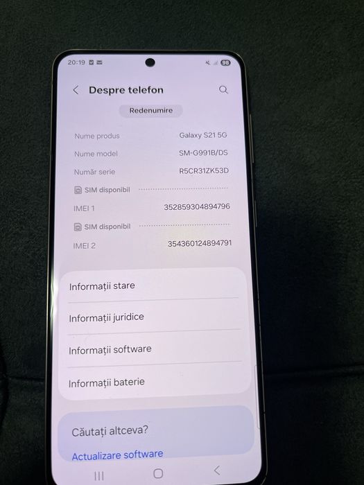 Samsung Galaxy S21 5G 128GB 8GB RAM Dual sim Violet