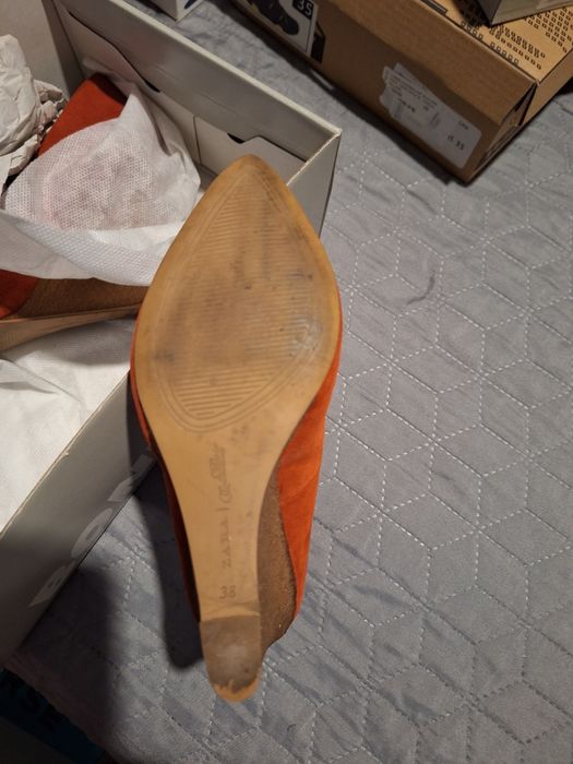 Pantofi piele Zara