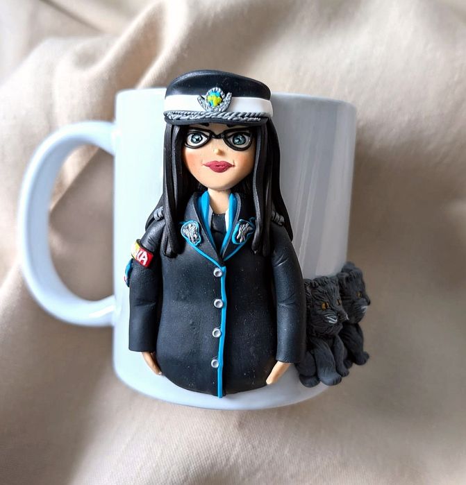 Căni personalizate figurine modelate din lut polimeric (fimo)