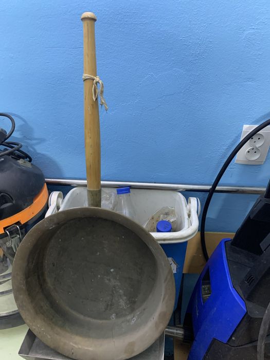 сковорода латунная диаметр 45см