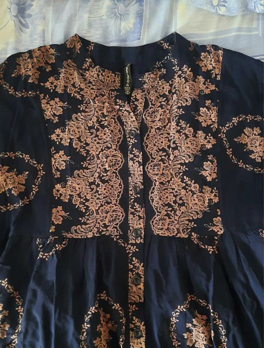 Платье абайя Турецкое (великан), 56-58 размера, новое, х/6, штапель