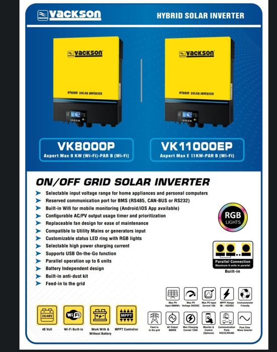 Growat on- grid 20-квт invertor ва бошкалар...