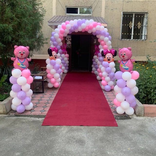 ОФОРМЛЕНИЕ ШАРАМИ, Воздушные шары sharlar bilan bezatish uchar shar