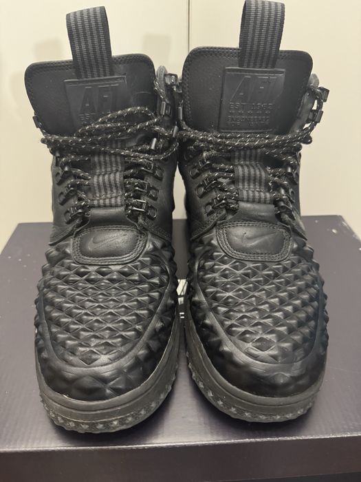 Nike Lunar Force 1 Duckboot Маратонки Triple Black | EU 40