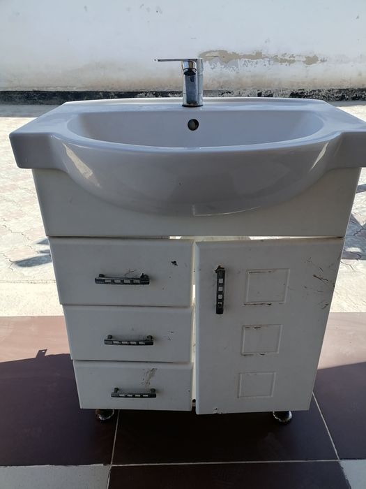 Раковина тумба зеркало