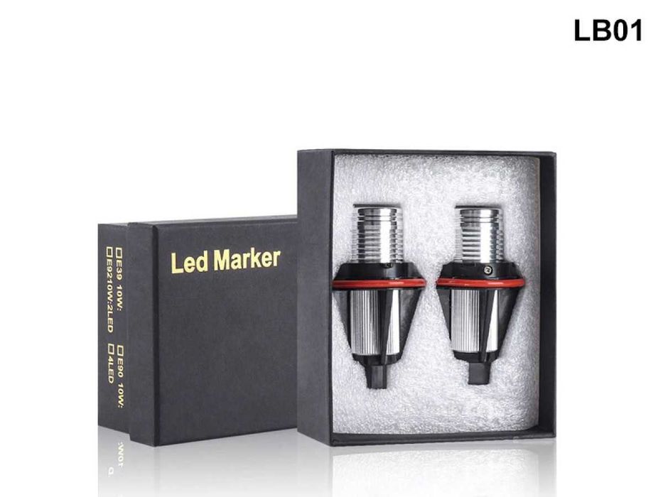 Set Marker Led Kit Angel Eyes Canbus DRL Becuri E39 E60 E53 83 87 X3 5